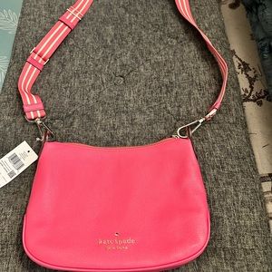 Kate Spade small crossbody in pebbles leather tropical P